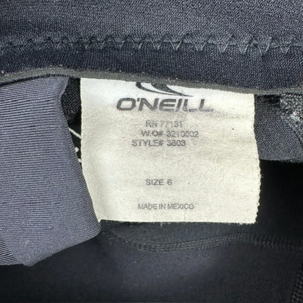 ONeill Kids Reactor 2mm Shorty Wetsuit Black Blue Style 3803 Size 6
